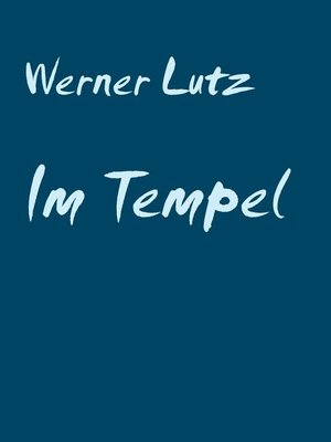 cover image of Im Tempel